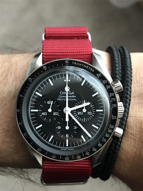 omega speedmaster red nato